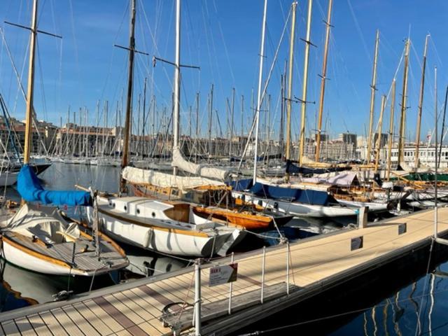 Jardin Secret Studio Terrasse Panier Vieux-Port Marseille Bagian luar foto